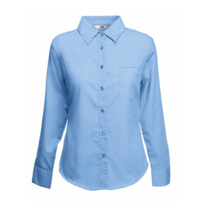 Ladies Poplin LSL